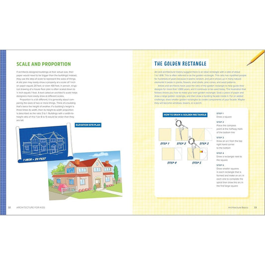 Architecture for Kids: Skill-Building Activities for Future Architects (Spiral Bound)