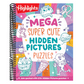 Mega Super Cute Hidden Pictures Puzzles: The Biggest and Cutest Book of Picture Puzzles Ever Featuring Thousands of Adorable Hidden Objects for Kids 6 (Mega Hidden Pictures Puzzles) (Spiral Bound)