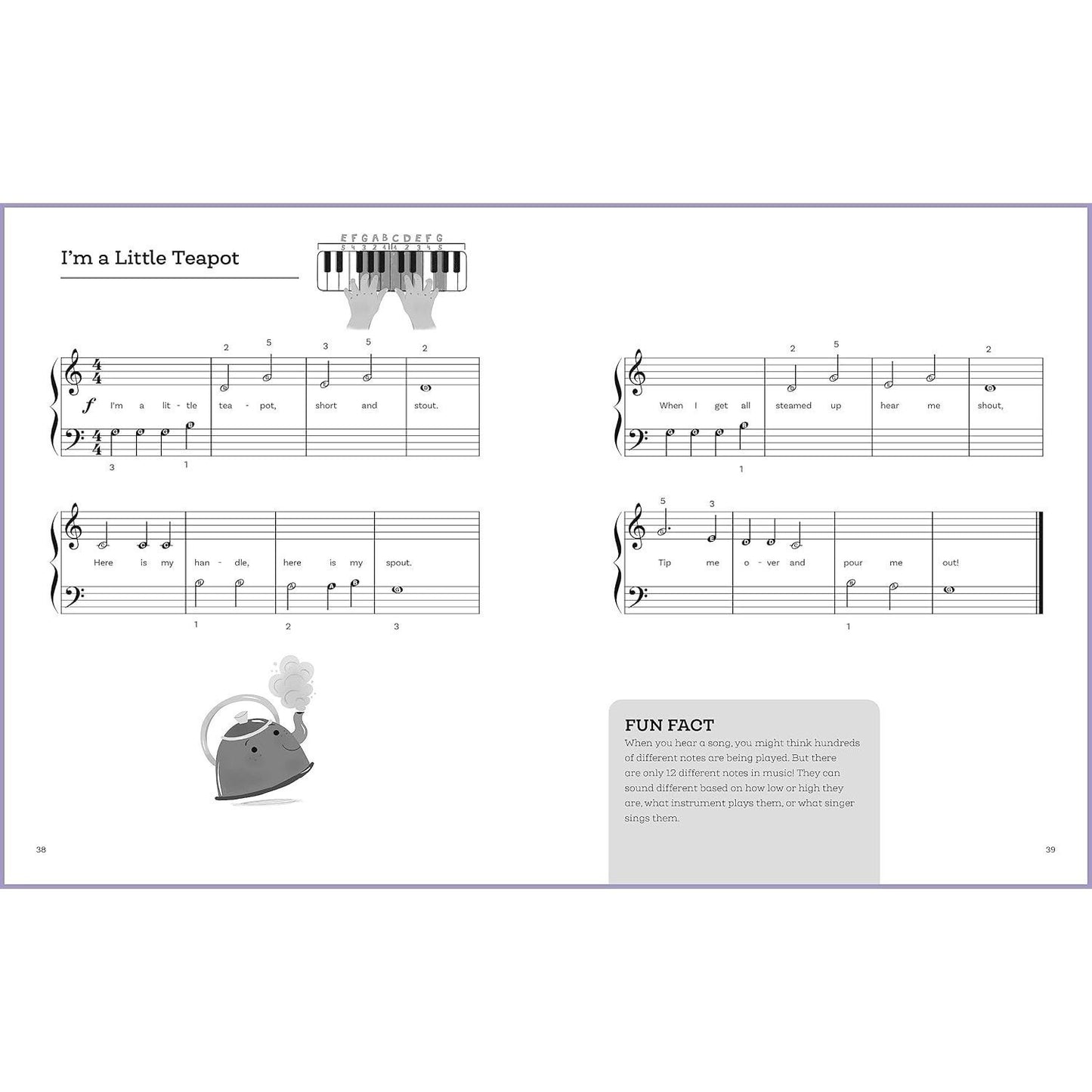 My First Piano Sheet Music: Easy, Fun-To-Play Popular Songs for Kids (My First Piano Books) (Spiral Bound)