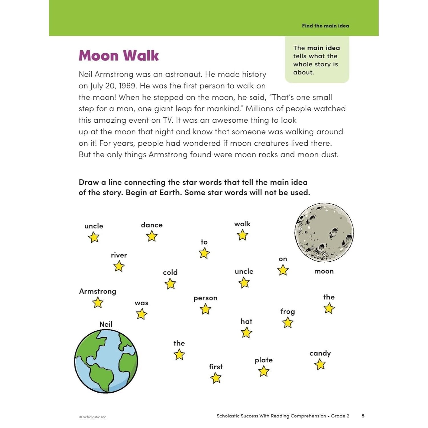 Scholastic Success with Reading Comprehension Grade 2 Workbook