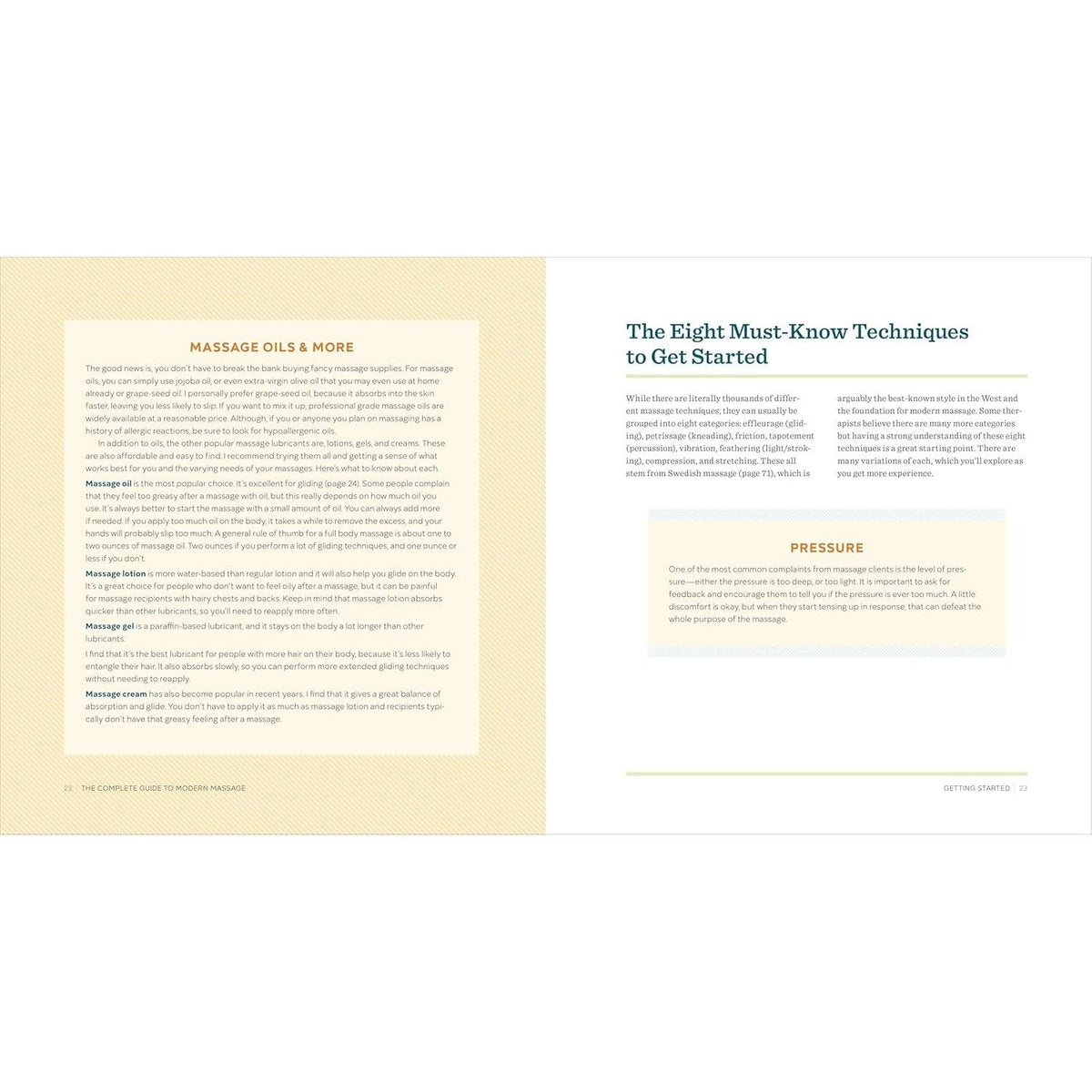 The Complete Guide to Modern Massage: Step-By-Step Massage Basics and Techniques from Around the World