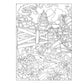 Creative Haven Country Scenes Color by Number Coloring Book