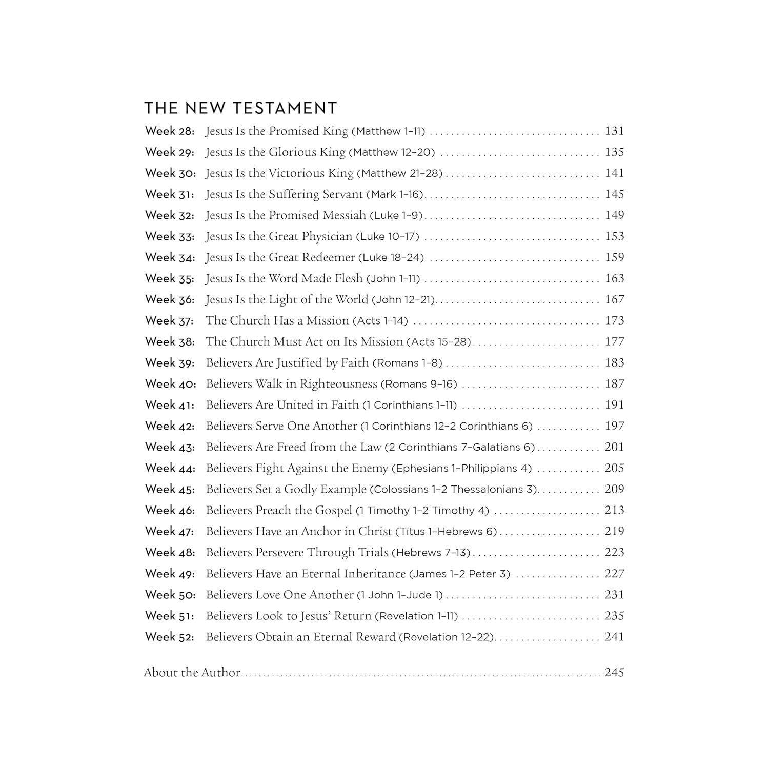 52 Weeks Through the Bible: A Year-Long Bible Study for Men and Women