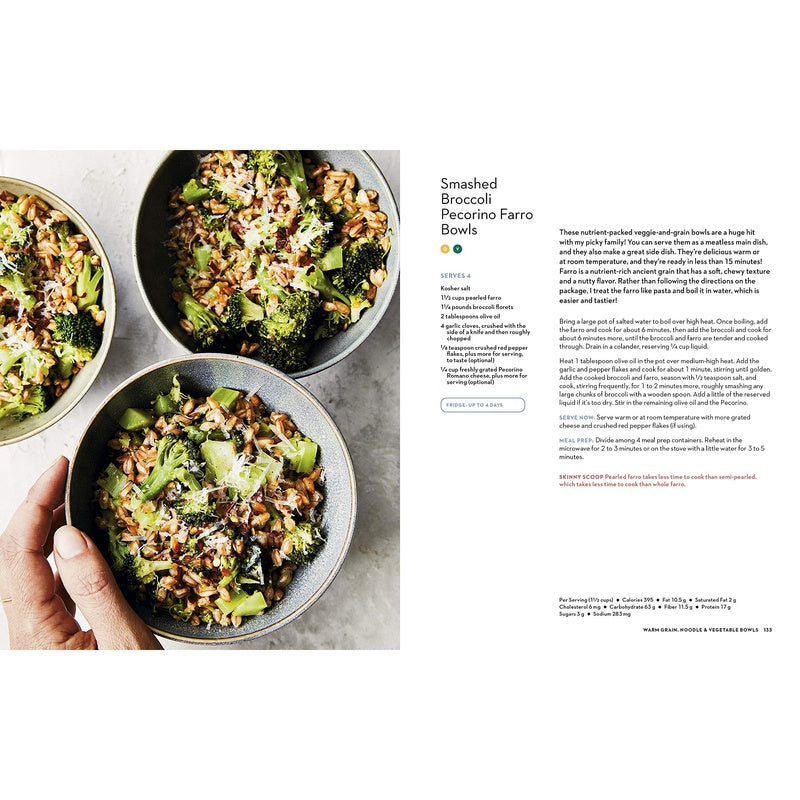 Skinnytaste Meal Prep: Healthy Make-Ahead Meals and Freezer Recipes to Simplify Your Life: A Cookbook (Spiral Bound)