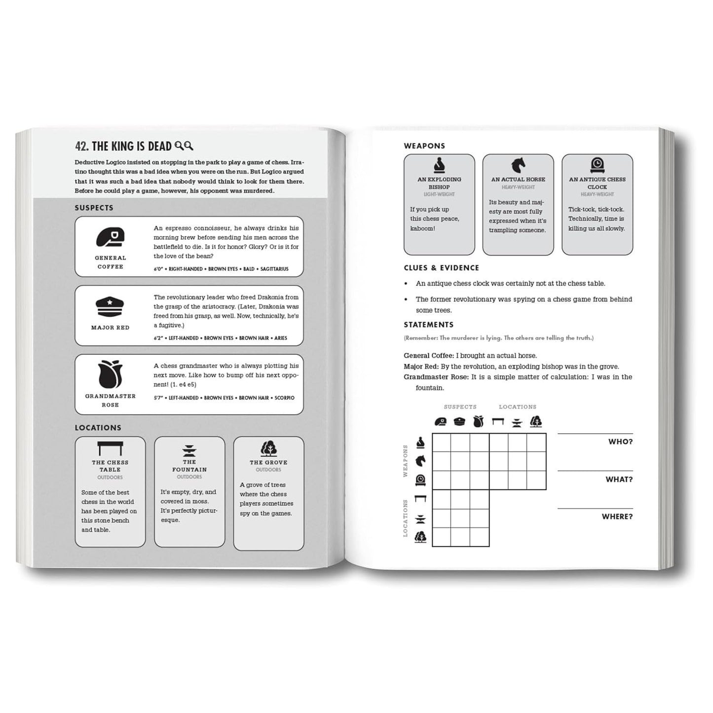 Murdle: Volume 3: 100 Elementary to Impossible Mysteries to Solve Using Logic, Skill, and the Power of Deduction (Murdle #3)