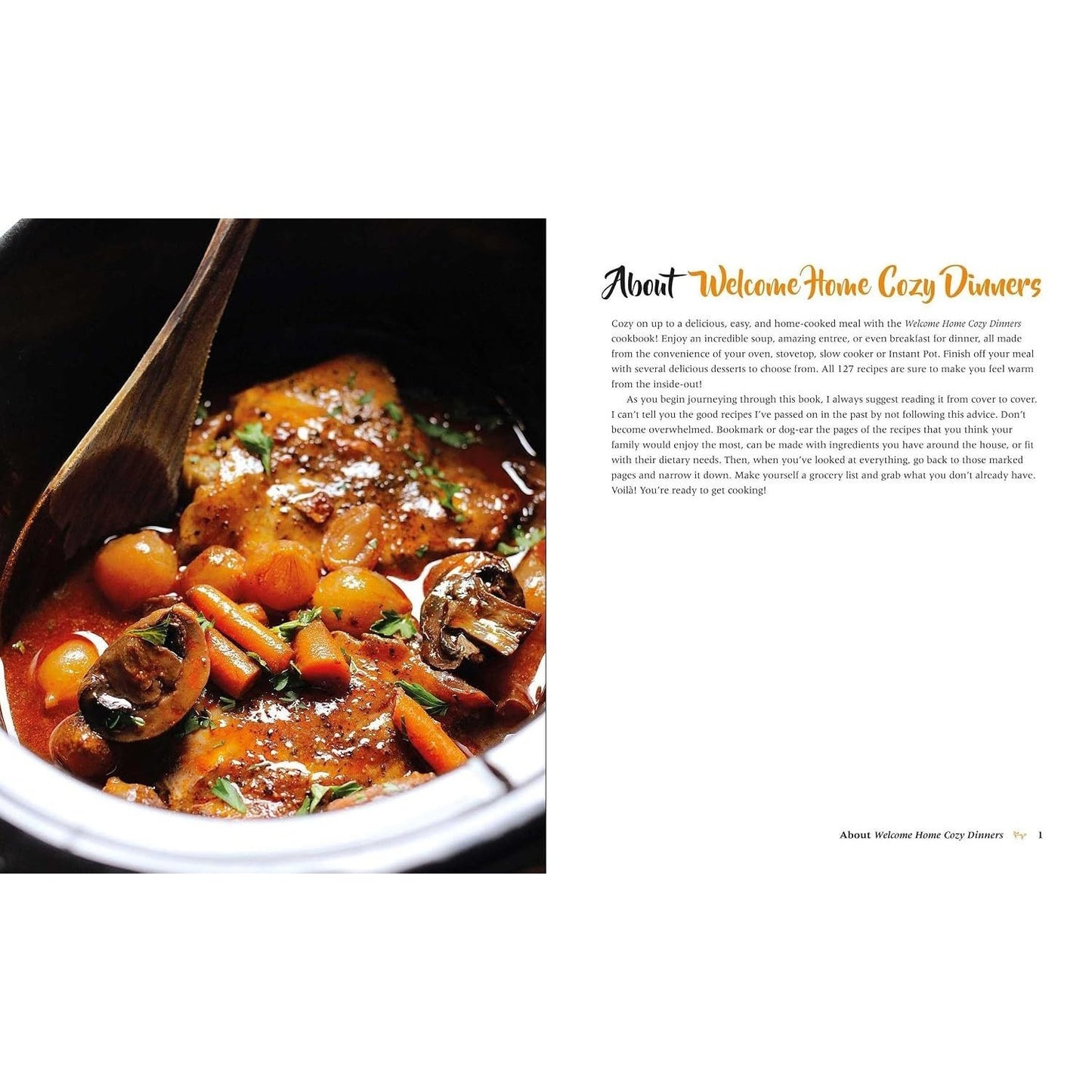 Welcome Home Cozy Dinners: Quick & Easy Family Favorites