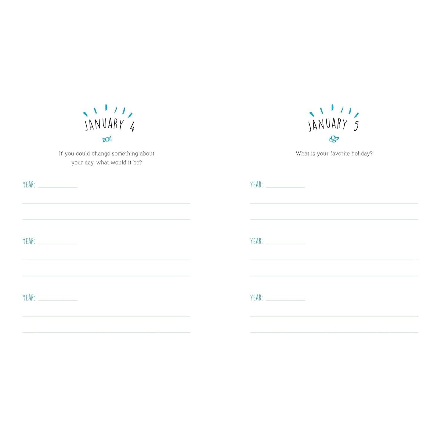 One Question a Day for Kids (Large Format): A 3-Year Journal: Create Your Own Personal Time Capsule