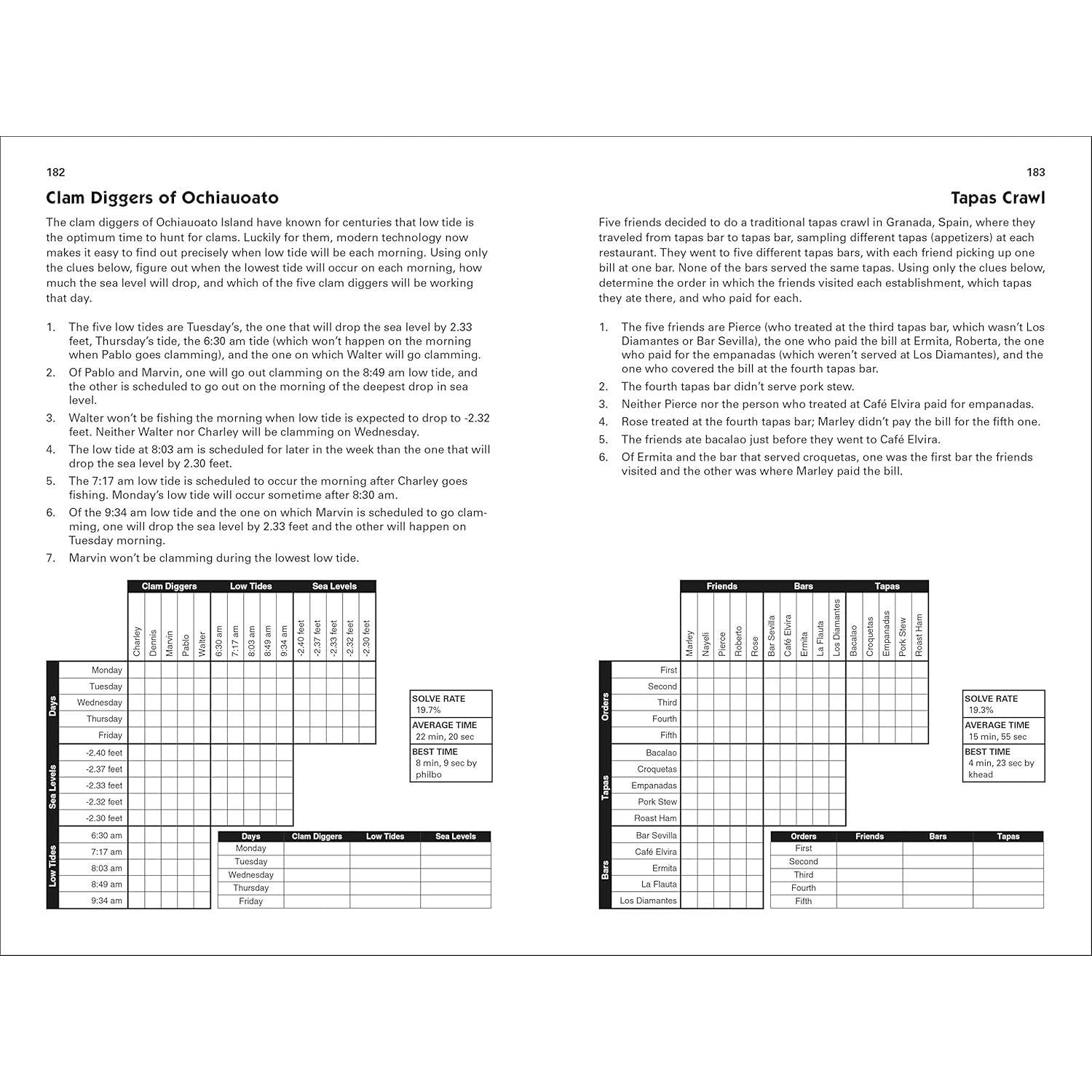 Puzzle Baron's Logic Puzzles: Hours of Brain-Challenging Fun! (Spiral Bound)