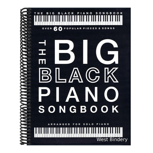The Big Black Piano Songbook: Over 60 Popular Pieces & Songs