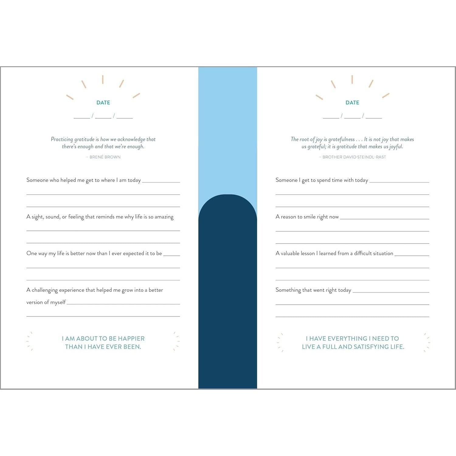 The 5-Minute Gratitude Journal: Give Thanks, Practice Positivity, Find Joy (Spiral Bound)