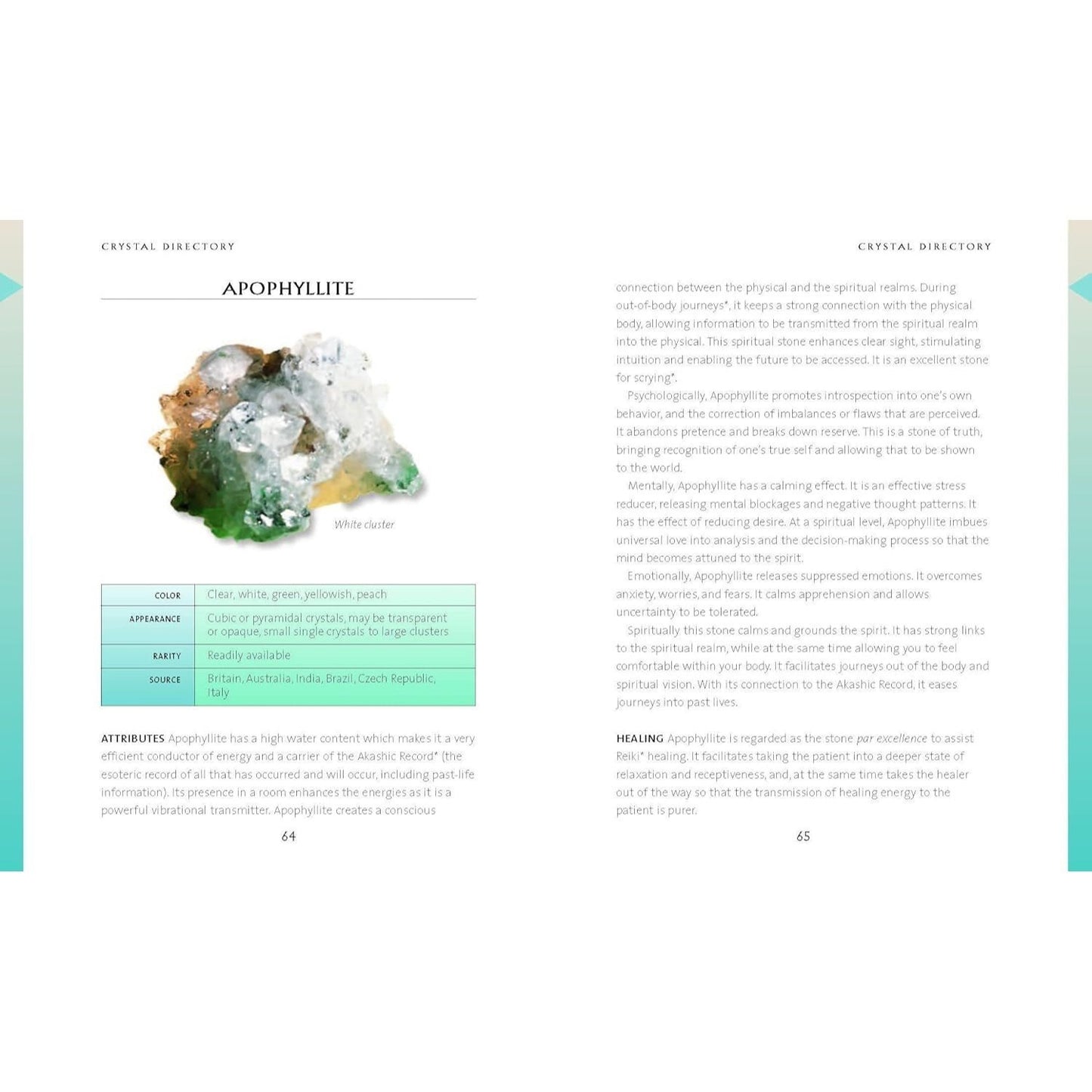 The Crystal Bible: A Definitive Guide to Crystals (The Crystal Bible) (Spiral Bound)