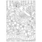 Creative Haven Fanciful Birds Coloring Book