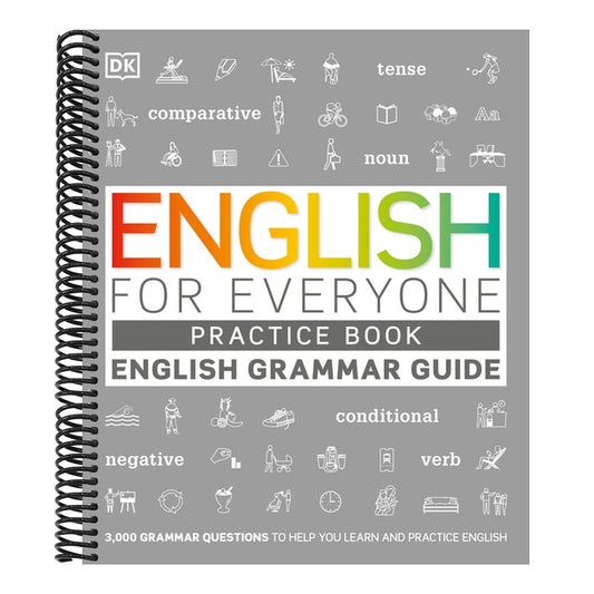 English for Everyone Grammar Guide Practice Book (DK English for Everyone) (Spiral Bound)