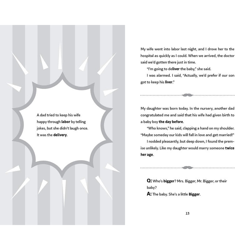 Dad Jokes for New Dads: Embarrass Your Kids Early! (Spiral Bound)