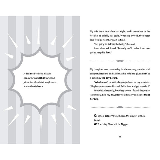 Dad Jokes for New Dads: Embarrass Your Kids Early! (Spiral Bound)