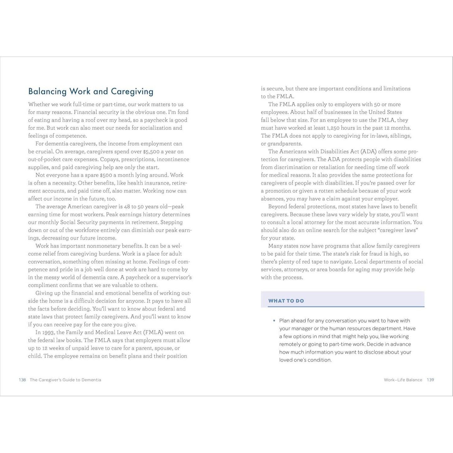 The Caregiver's Guide to Dementia: Practical Advice for Caring for Yourself and Your Loved One
