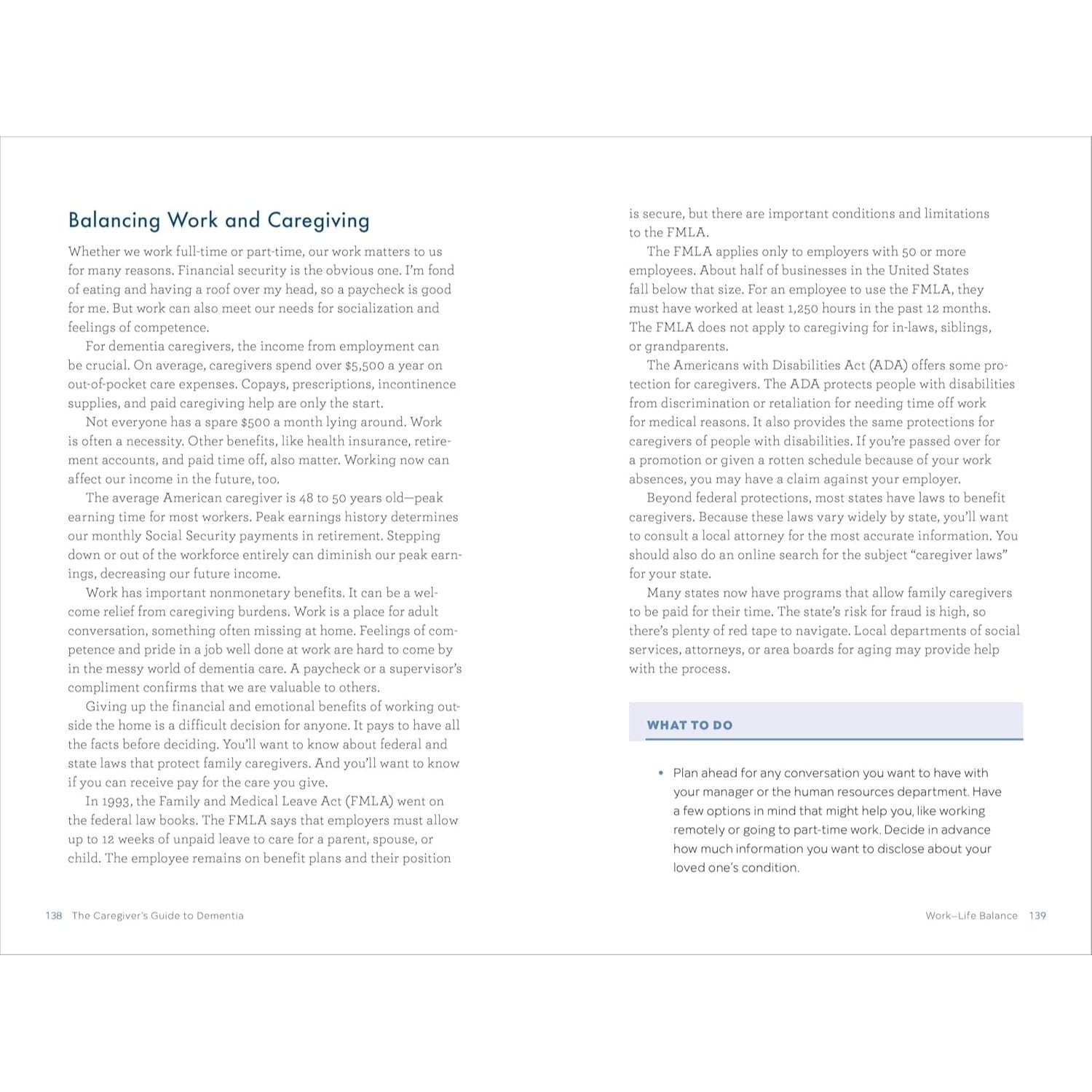 The Caregiver's Guide to Dementia: Practical Advice for Caring for Yourself and Your Loved One
