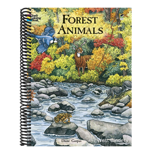 Forest Animals Coloring Book