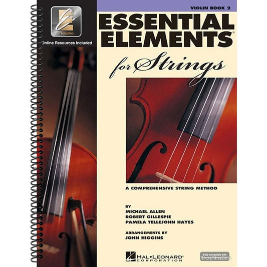Essential Elements for Strings - Book 2 with EEi: Violin (Spiral Bound)