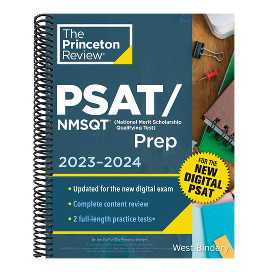 Princeton Review PSAT/NMSQT Prep, 2023-2024: 2 Practice Tests + Review + Online Tools for the NEW Digital PSAT