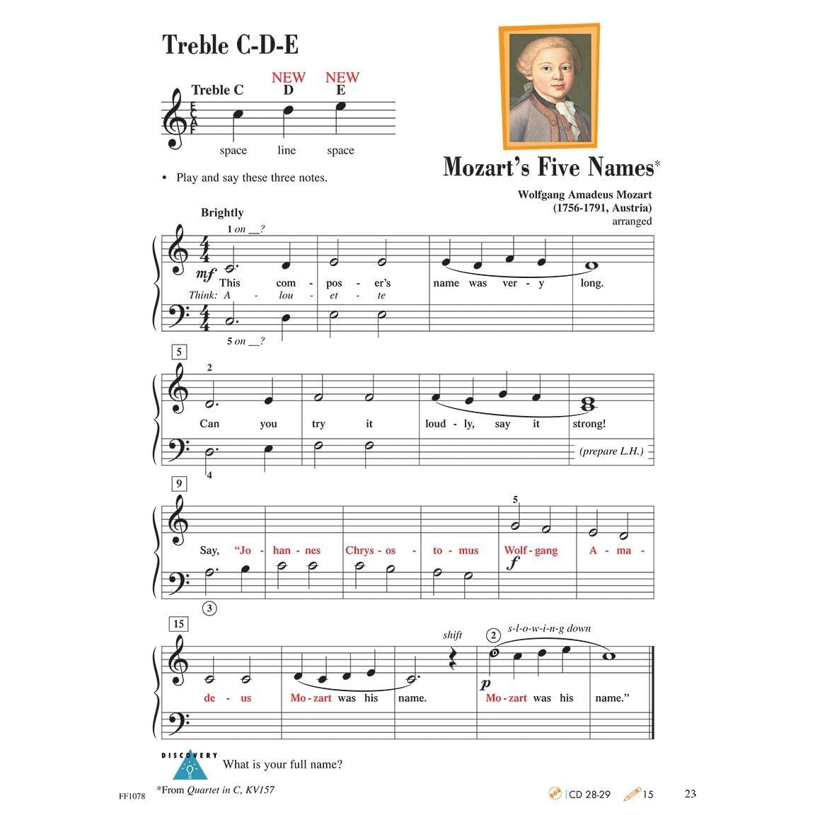 Piano Adventures - Lesson Book - Level 1 (Revised)