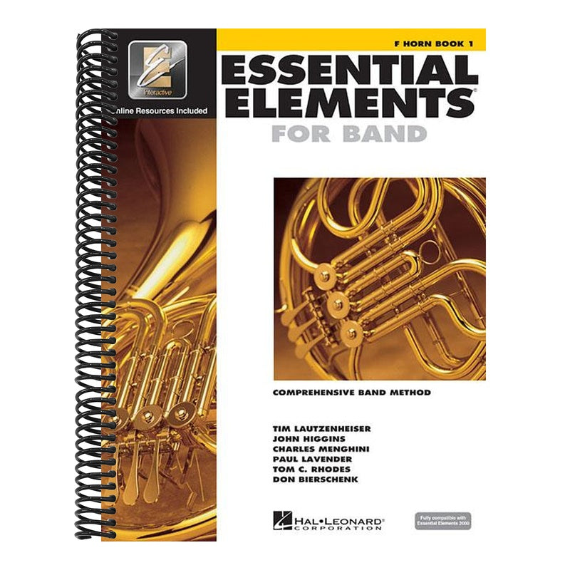 Essential Elements for Band - F Horn Book 1 with Eei (Book/Online Media)