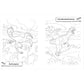 Awesome Dinosaurs Coloring Book for Kids: Ages 4-8
