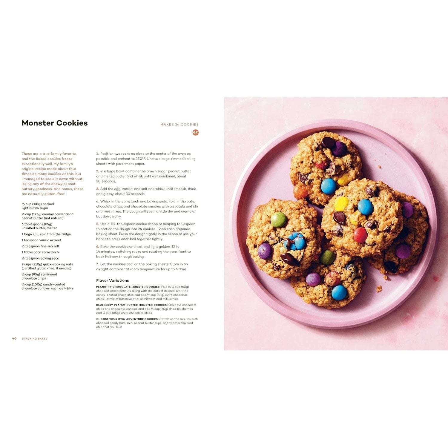 Snacking Bakes: Simple Recipes for Cookies, Bars, Brownies, Cakes, and More (Spiral Bound)