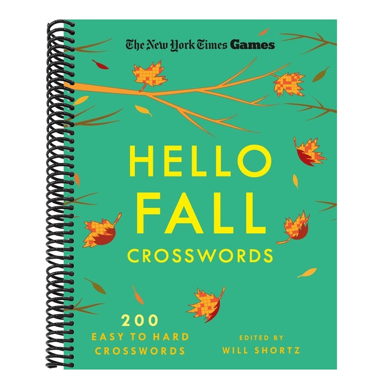 New York Times Games Hello Fall Crosswords: 200 Easy to Hard Puzzles