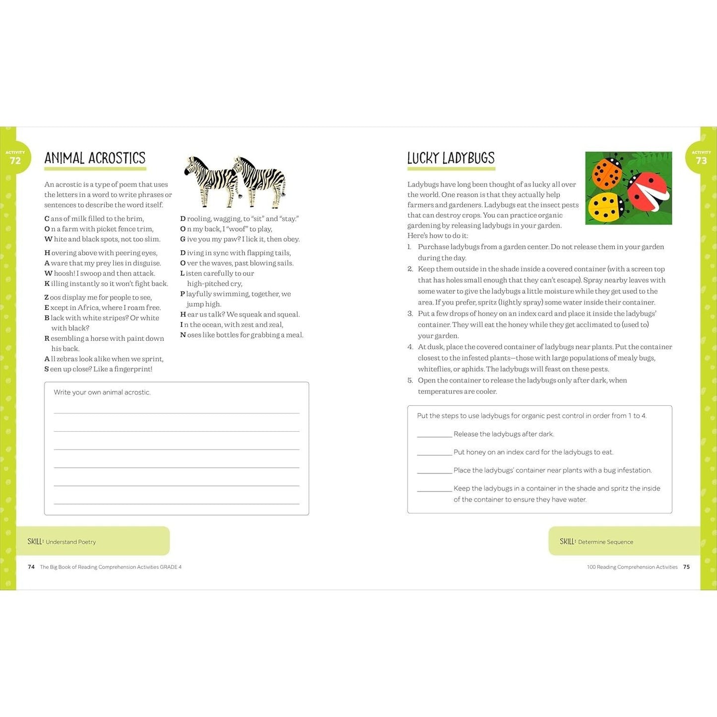The Big Book of Reading Comprehension Activities, Grade 4: 100 Activities for After-School and Summer Reading Fun
