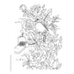 Creative Haven Beautiful Birds Coloring Book