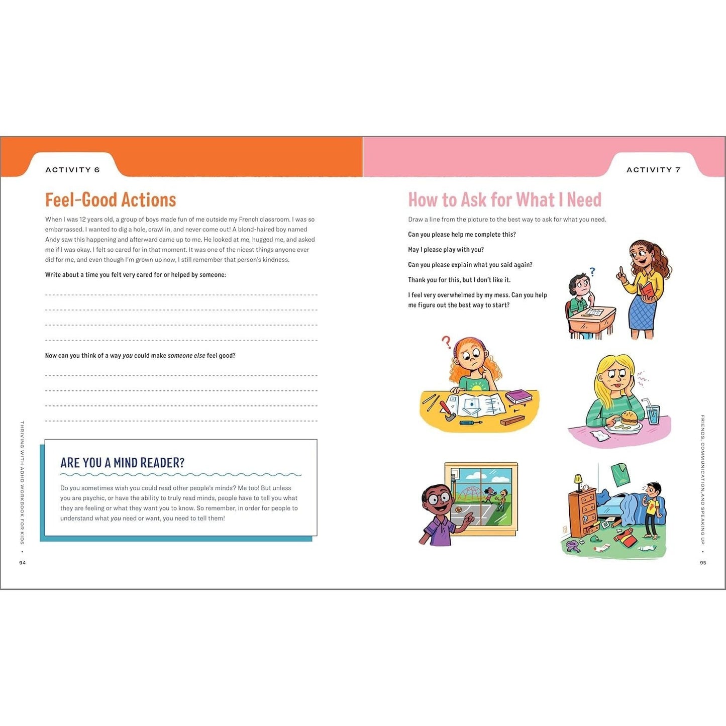 Thriving with ADHD Workbook for Kids: 60 Fun Activities to Help Children Self-Regulate, Focus, and Succeed (Health and Wellness Workbooks for Kids) (Spiral Bound)