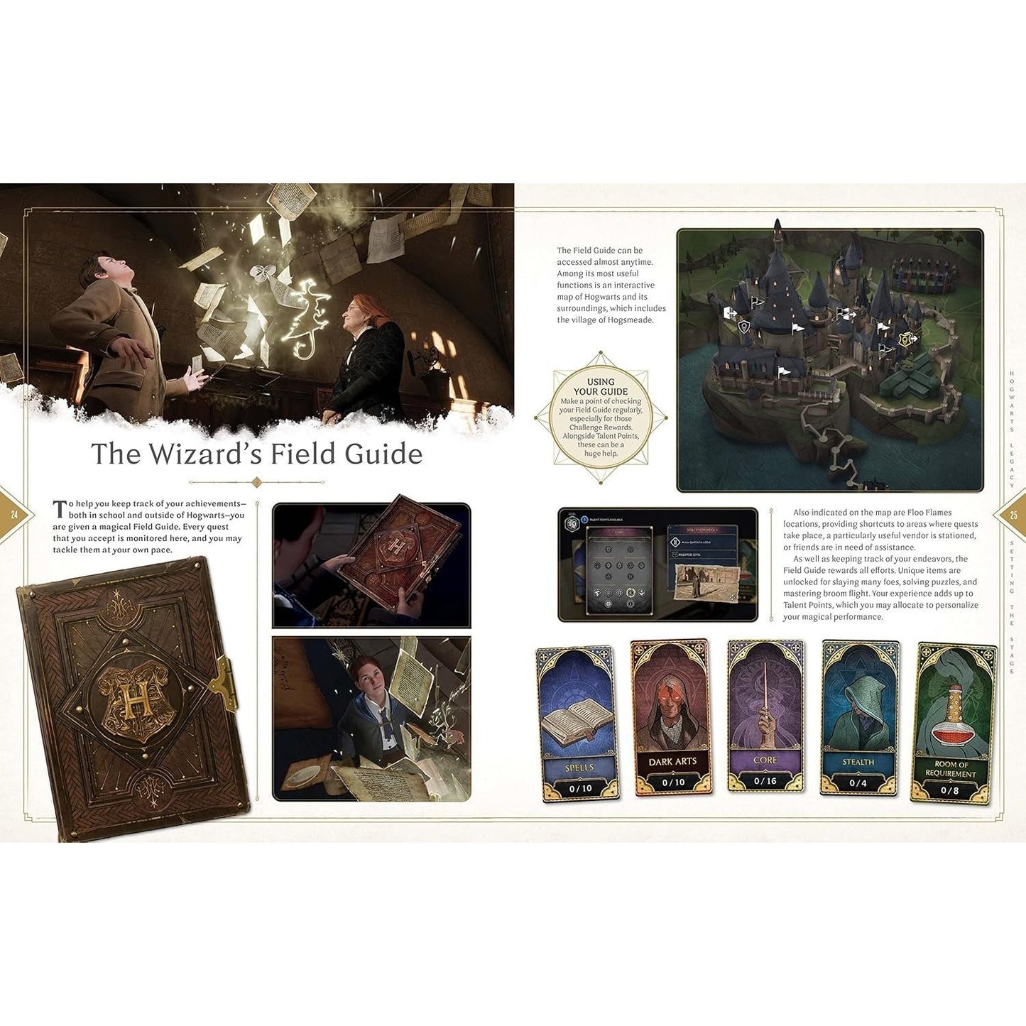 Hogwarts Legacy: The Official Game Guide (Companion Book) (Spiral Bound)