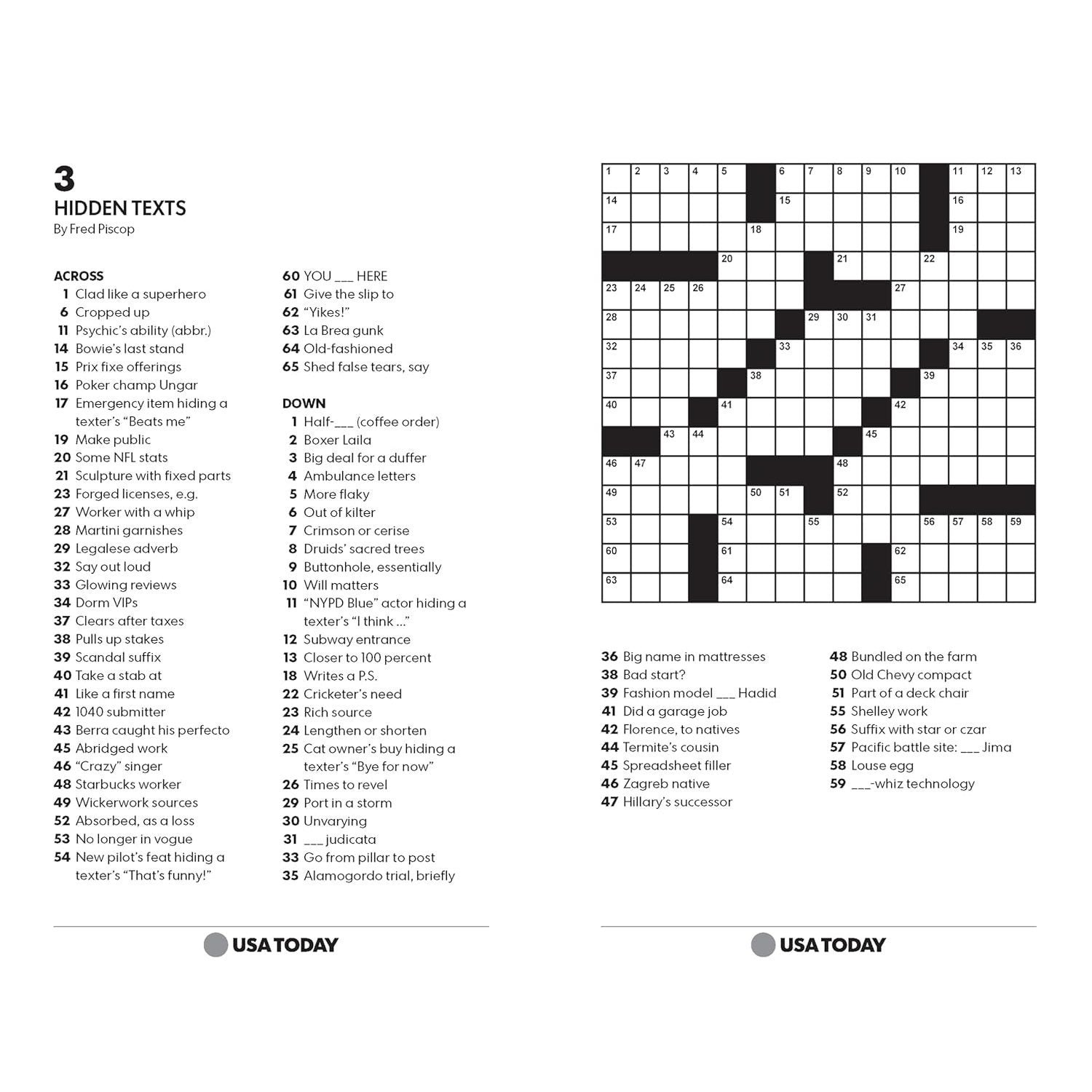 USA Today Crossword Super Challenge: 200 Puzzles