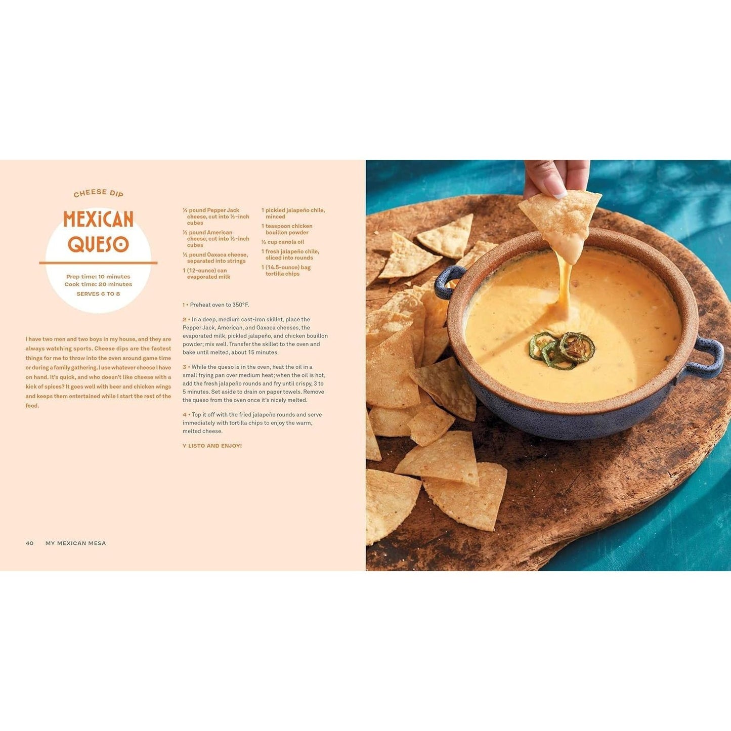 My Mexican Mesa, Y Listo!: Beautiful Flavors, Family Style (a Cookbook) (Spiral Bound)