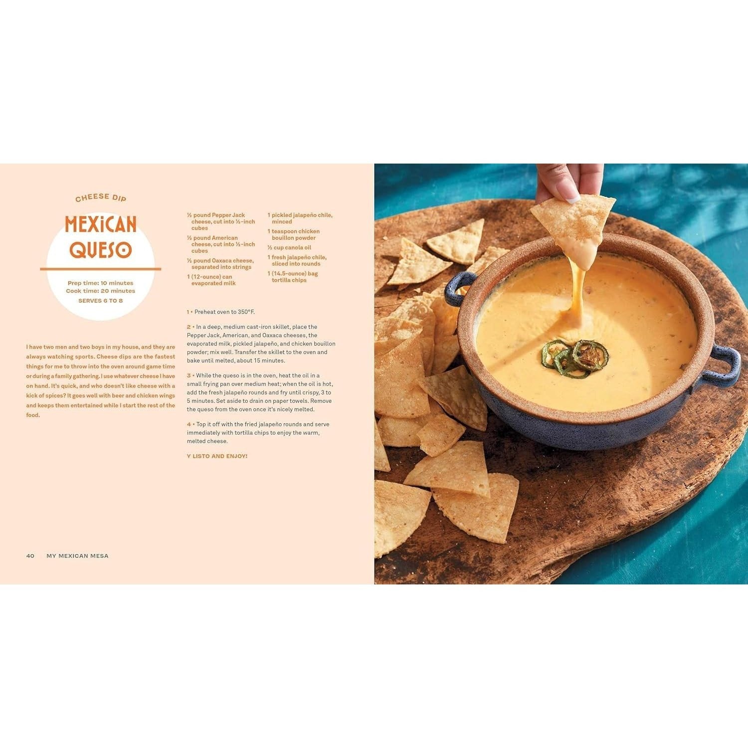 My Mexican Mesa, Y Listo!: Beautiful Flavors, Family Style (a Cookbook) (Spiral Bound)