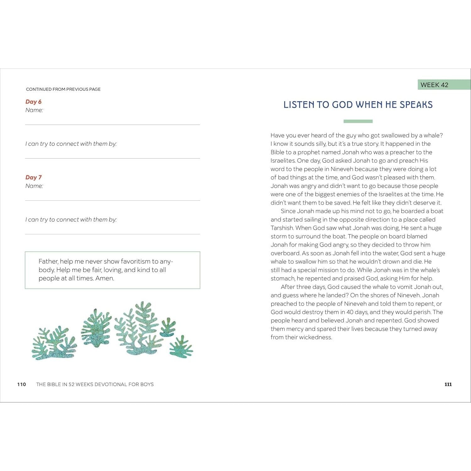 The Bible in 52 Weeks Devotional for Boys: A Year of Growing in Faith
