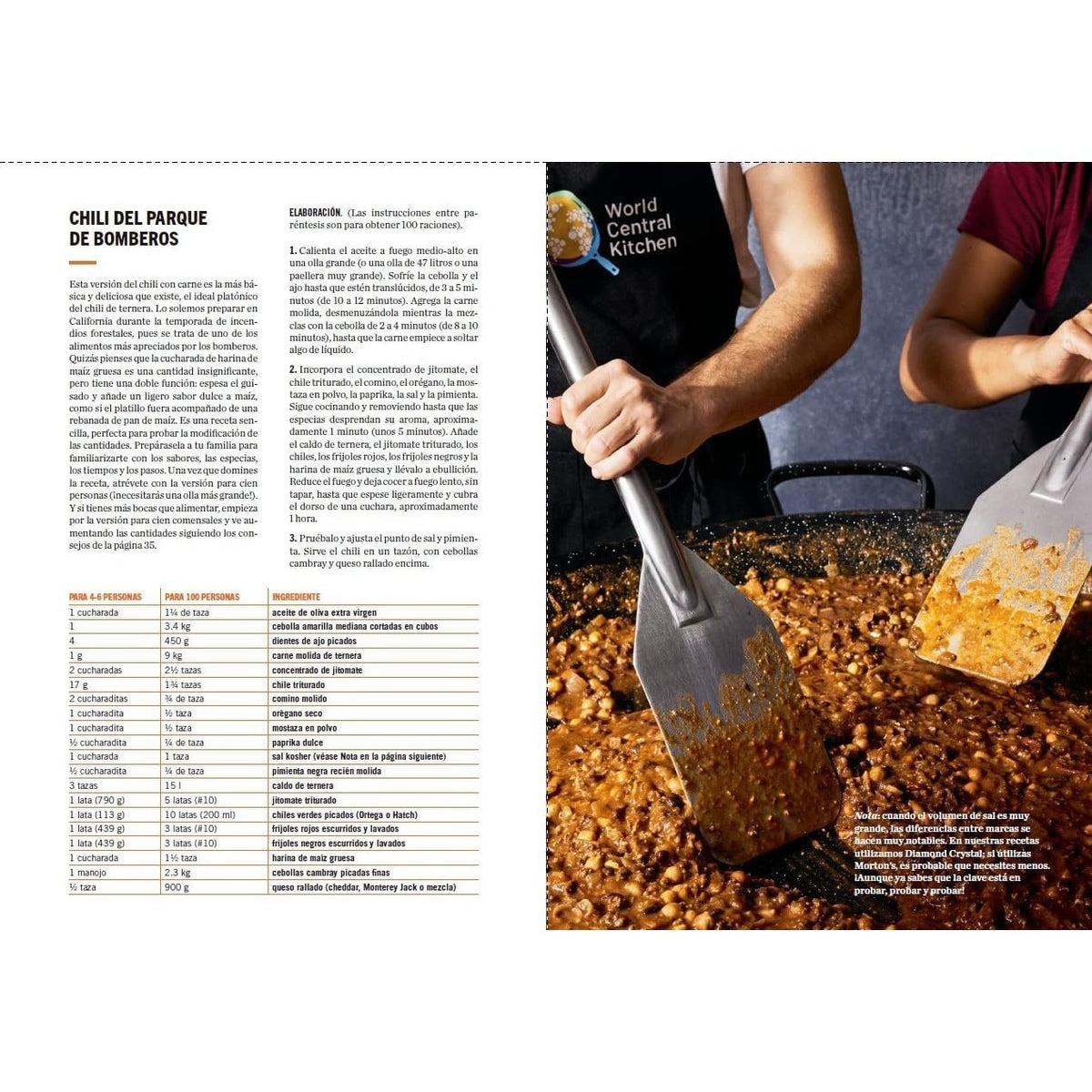 Las Recetas de World Central Kitchen: Para Alimentar La Humanidad Y La Esperanza / The World Central Kitchen Cookbook