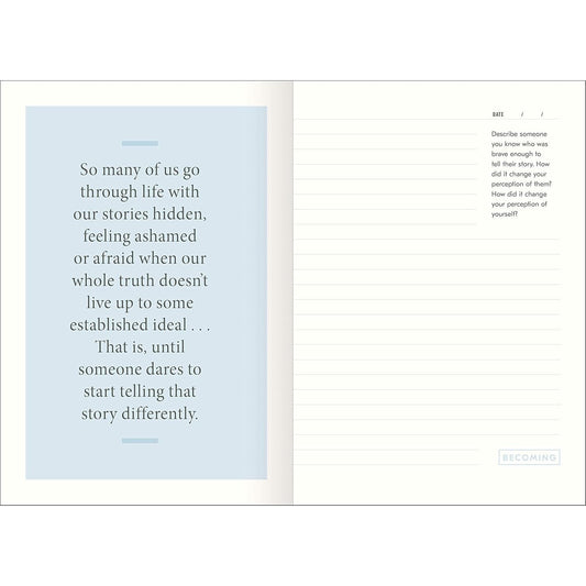 Becoming: A Guided Journal for Discovering Your Voice