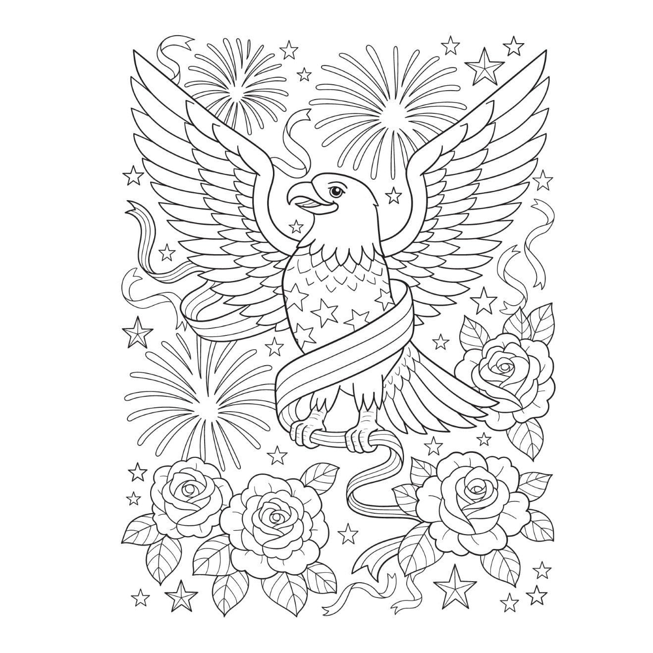 Americana: A Coloring Book