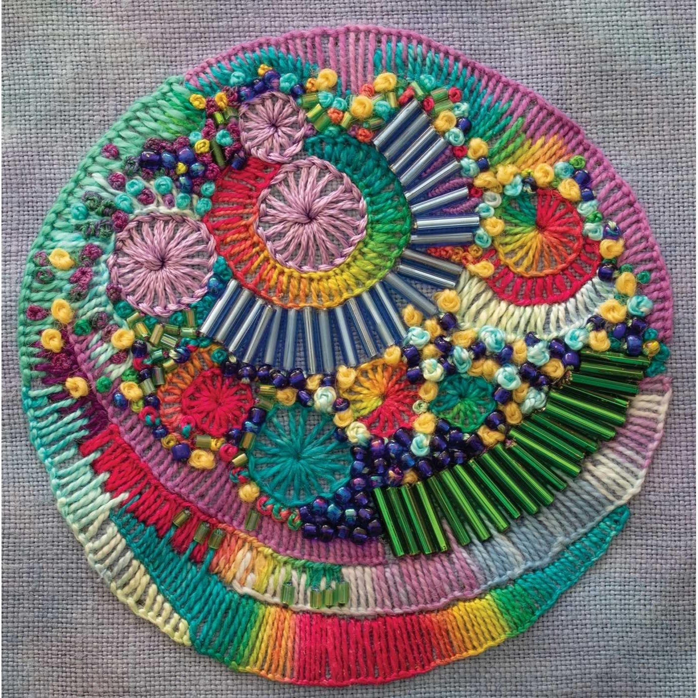 Creative Stitches for Contemporary Embroidery: Visual Guide to 120 Essential Stitches for Stunning Designs (Spiral Bound)