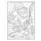 Creative Haven Sea Life Color by Number Coloring Book