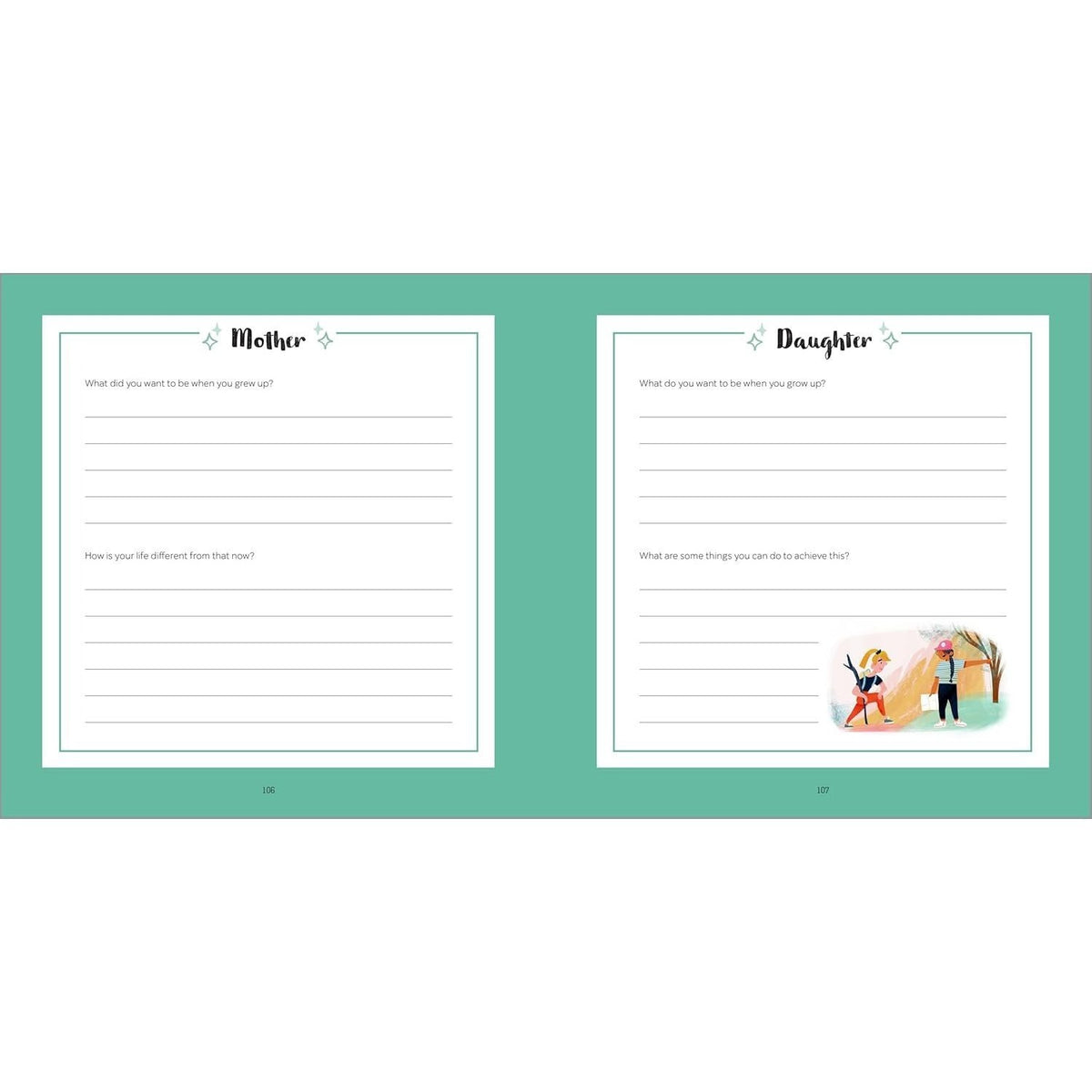 All about Mom and Me: A Journal for Mothers and Daughters