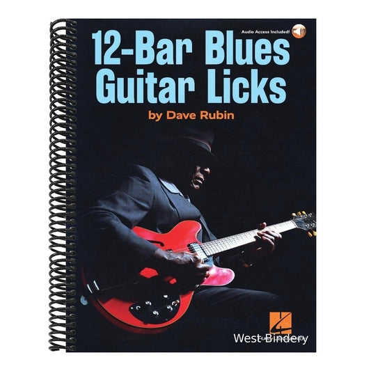 12-Bar Blues Guitar Licks: Book with Online Audio by Dave Rubin