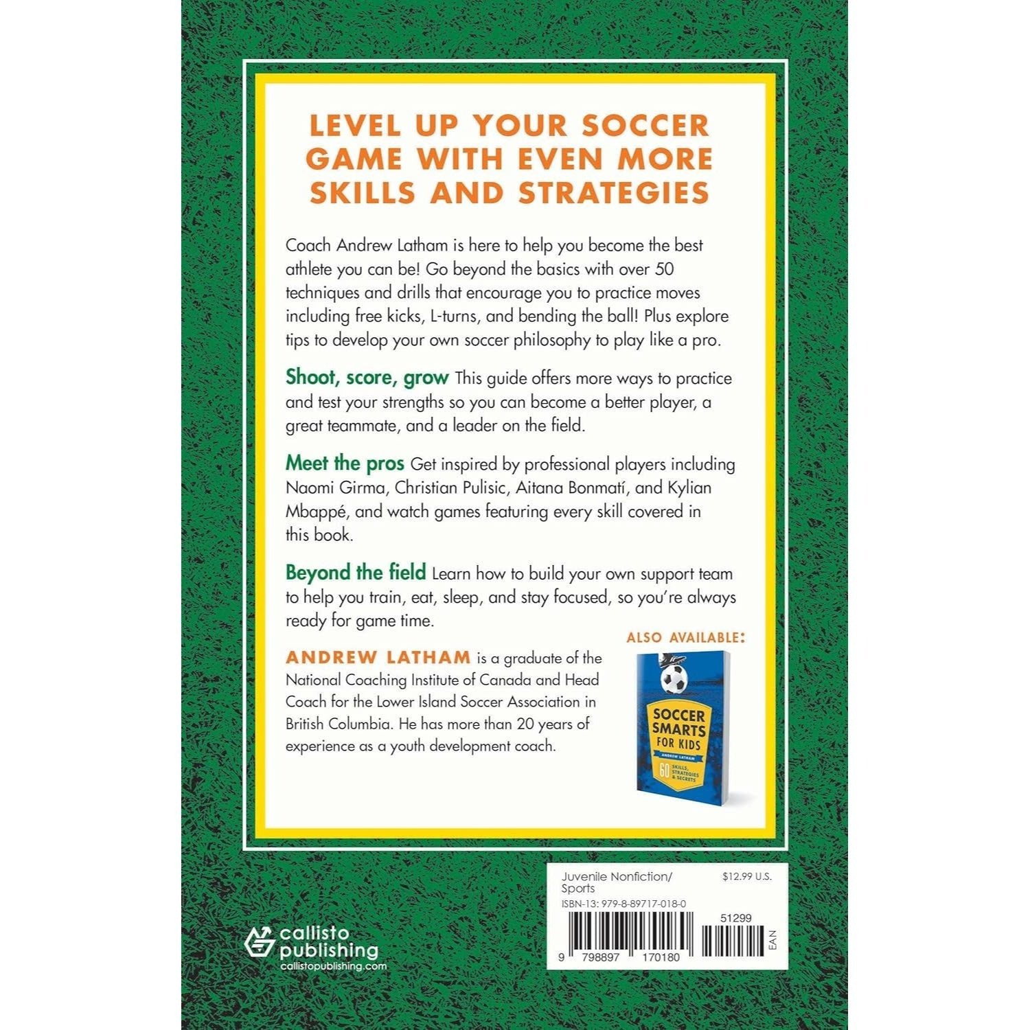 Soccer Smarter for Kids: Learn to Play Like the Pros