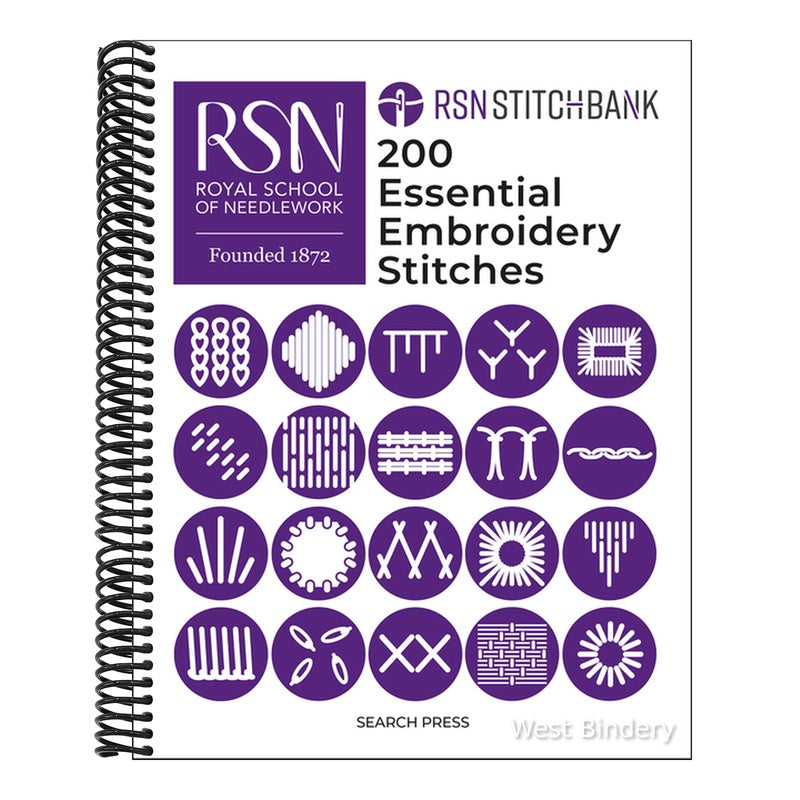 Rsn Stitch Bank: 200 Essential Embroidery Stitches
