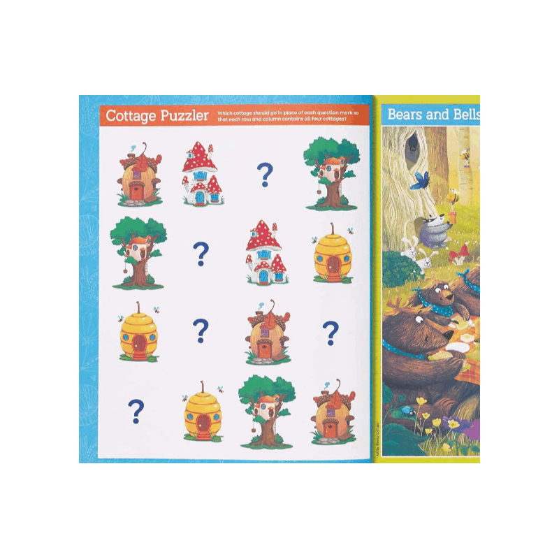 Magical Woodland Hidden Pictures Deluxe: 96 Pages of Magical Recipes, Crafts, Forest Puzzles and Stickers, Search for Mushrooms, Gnomes, Woodland Anim (Highlights Hidden Pictures) (Spiral Bound)