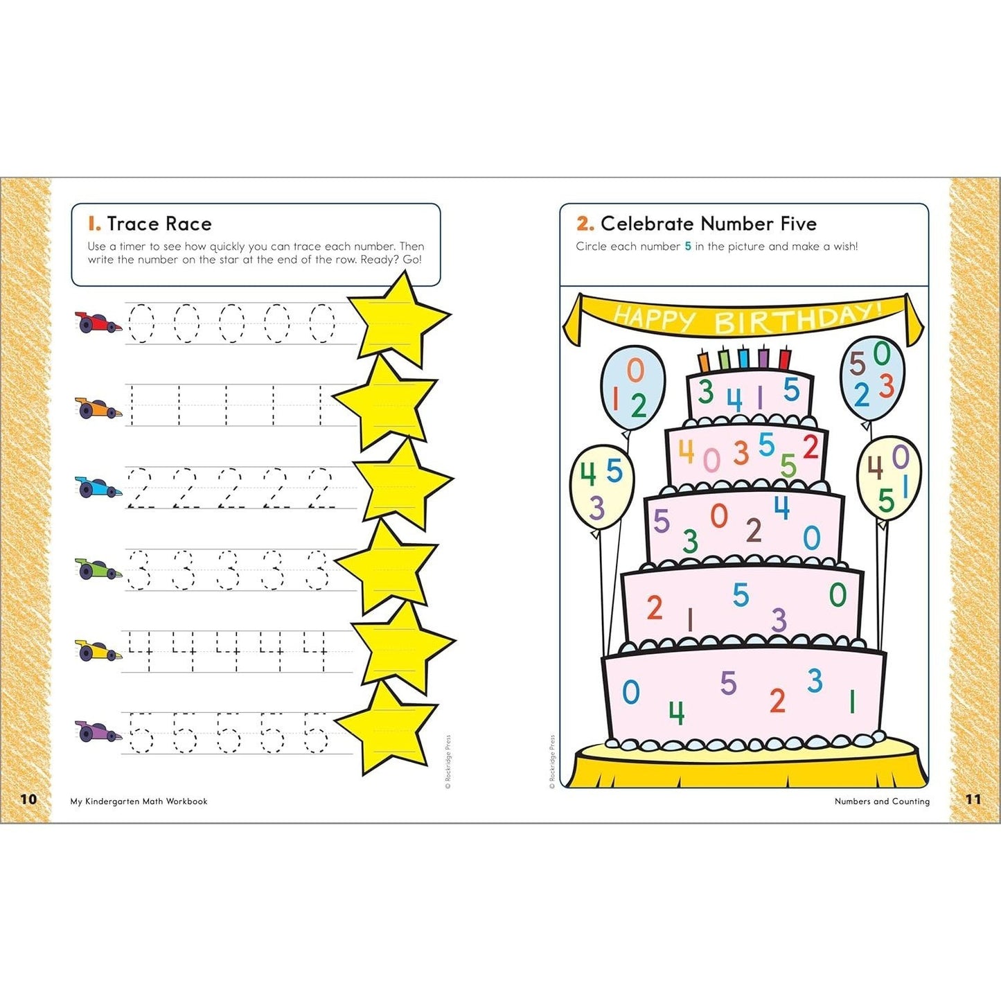 My Kindergarten Math Workbook: 101 Games and Activities to Support Kindergarten Math Skills