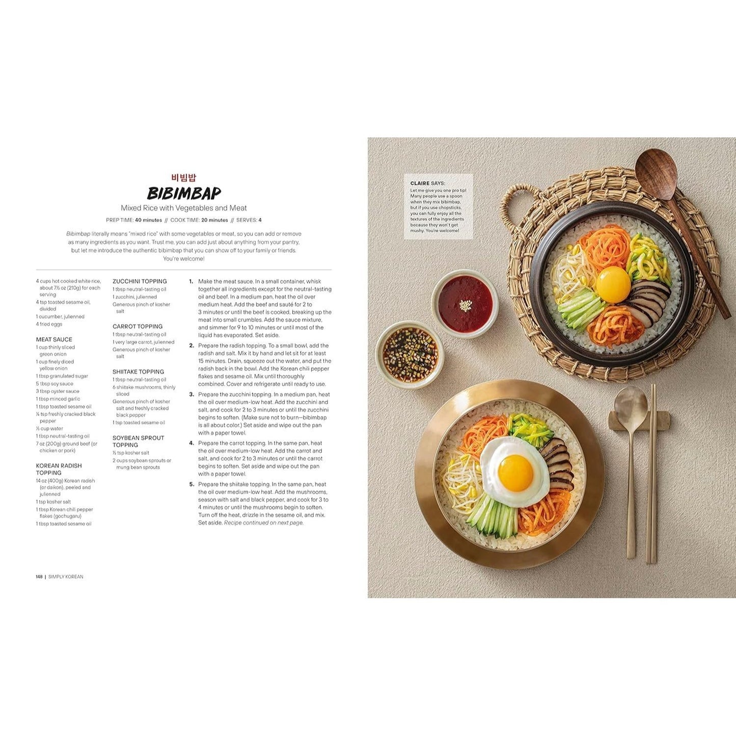 Simply Korean: Easy Recipes for Korean Favorites That Anyone Can Make (Spiral Bound)
