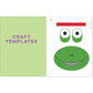 Preschool Paper Crafts: 25 Creative Crafts to Practice Hand-Eye Coordination & Scissor Skills